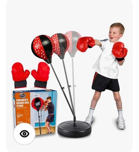 Kids punching bag with stand - bag,