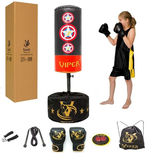 Children free standing - standing, boxing