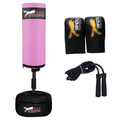 Kids free standing punch bag - kids,