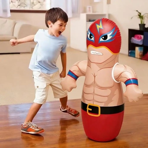 Inflatable punching bag toy - punching,