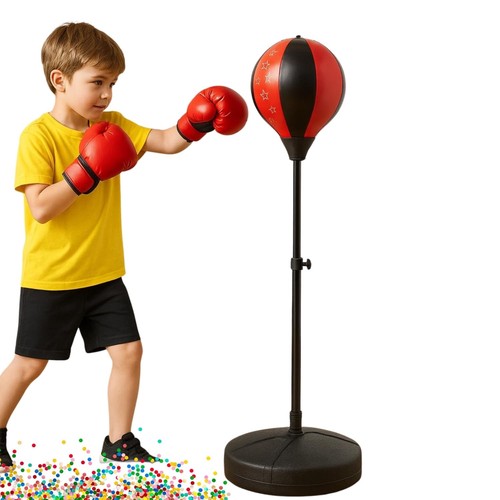 Kids punching bag play - kids, set