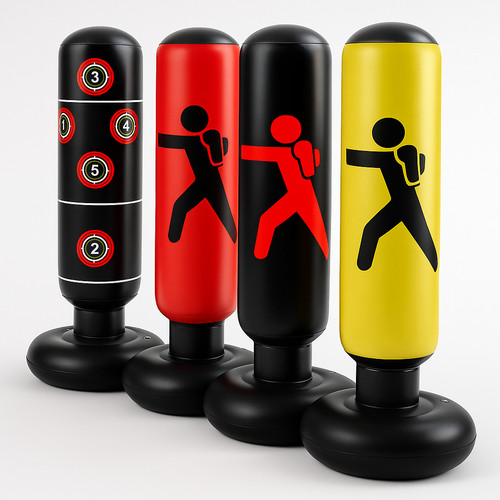 Punching bag inflatable - punching, free